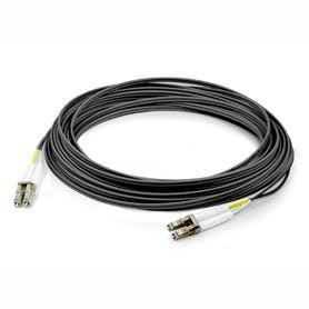 Addon Networks Add-Lc-Lc-1M5Om4-Bk Fibre Optic Cable 1 M Ofnr Om4 Black