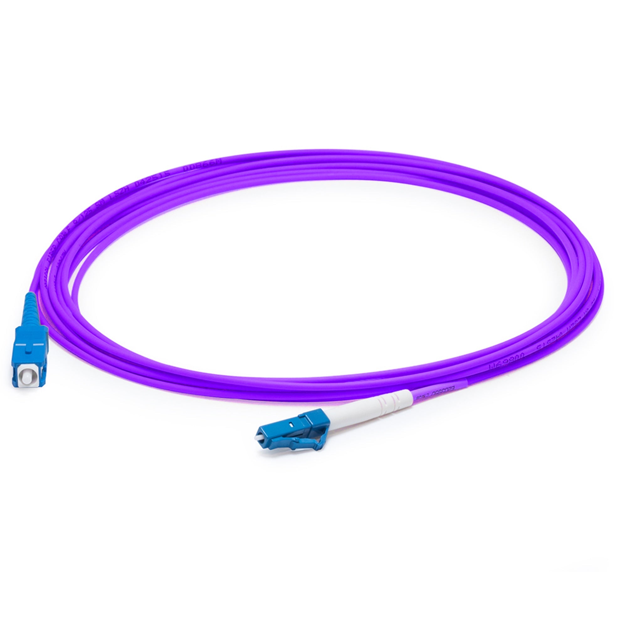 Addon Networks Add-Lc-Lc-5M5Om4-Vt Fibre Optic Cable 5 M Ofnr Om4 Violet
