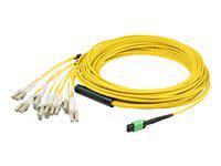 Addon Networks Add-Mpo-4Lc2M9Smfp Fibre Optic Cable 2 M Lc Os2 Yellow