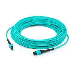 Addon Networks Add-Mpompo-80M5Om3 Fibre Optic Cable 80 M Mpo Cmr Om3 Aqua Colour