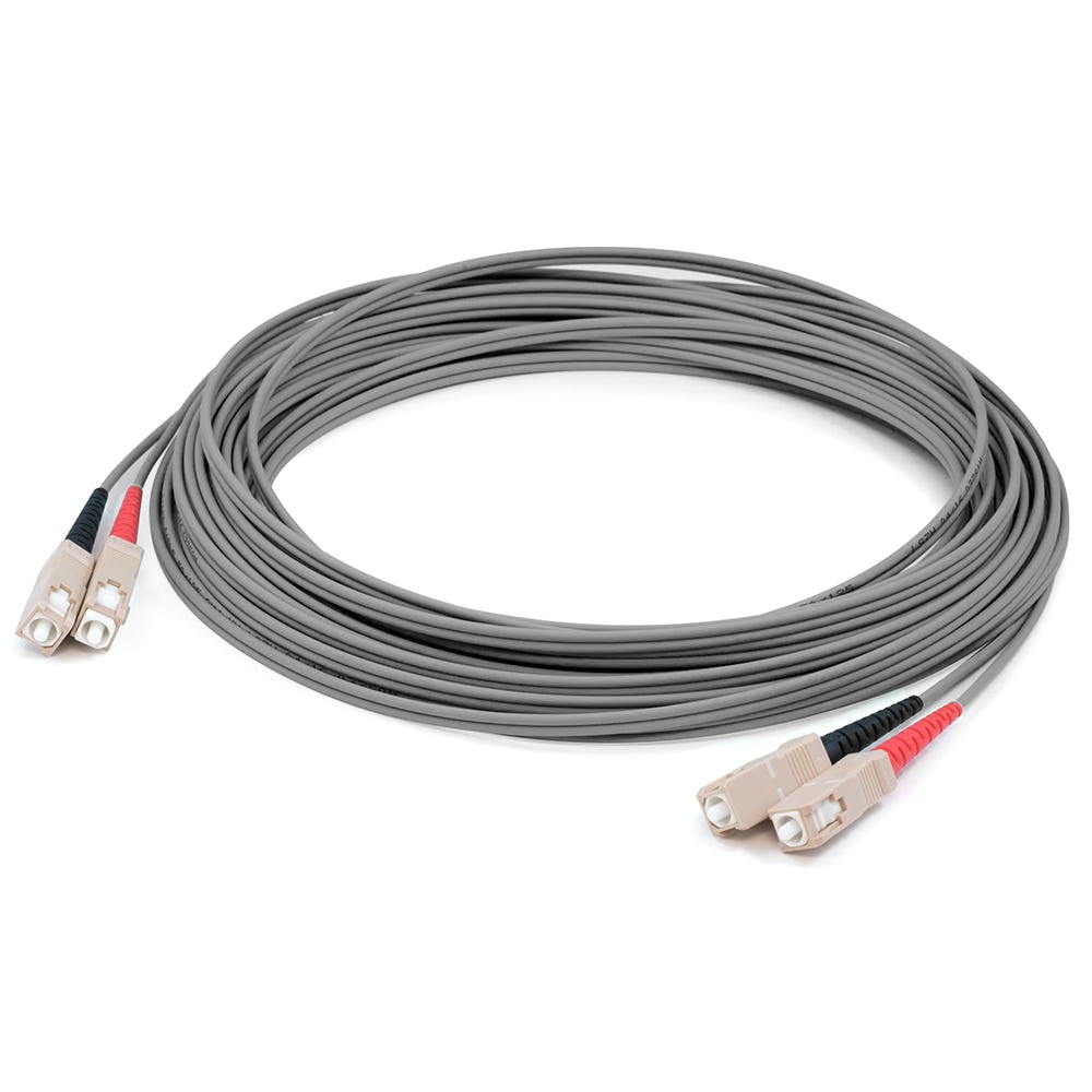 Addon Networks Add-Sc-Sc-2M6Mmf-Gy Fibre Optic Cable 2 M 2X Sc Ofnr Om1 Grey
