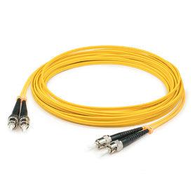 Addon Networks Add-St-St-1M9Smf-Taa Fibre Optic Cable 1 M Ofnr Os2 Yellow