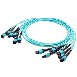 Addon Networks Add-Tc-183M6-Lclcom4O Fibre Optic Cable 183 M 6X Lc Om4 Aqua Colour