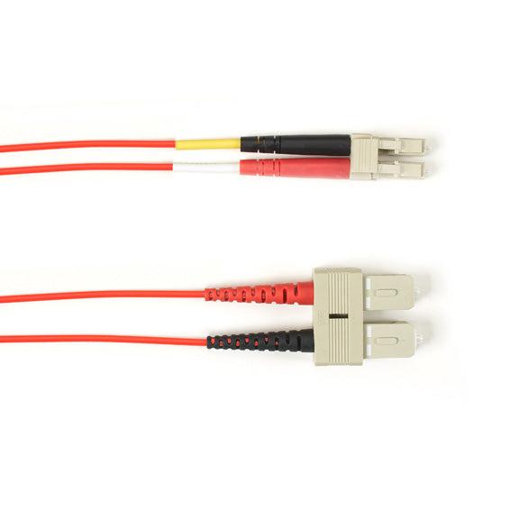 Addon Networks Addon 2M Lc To Sc M/M Om4 Red Patch Cbl Fiber Optic Cable 78.7" (2 M)