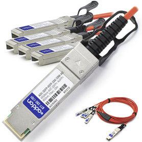 Addon Networks Aoc-Qsfp-4Sfp-10G-10M-Ao Infiniband Cable Qsfp+ 4Xsfp+