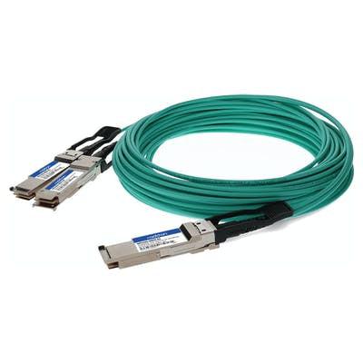 Addon Networks Mfs1S50-H005E-Ao Infiniband Cable 5 M Qsfp56 2X Qsfp56 Green
