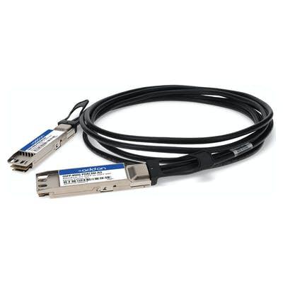 Addon Networks Osfp-400G-Pdac3M-Ao Infiniband Cable 3 M Black, Silver