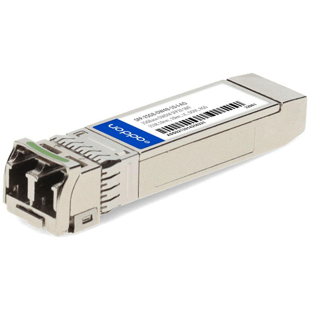 Addon Networks Sfp-25Gb-Dw49-10-I-Ao Network Transceiver Module Fiber Optic 25780 Mbit/S Sfp28 1538.19 Nm