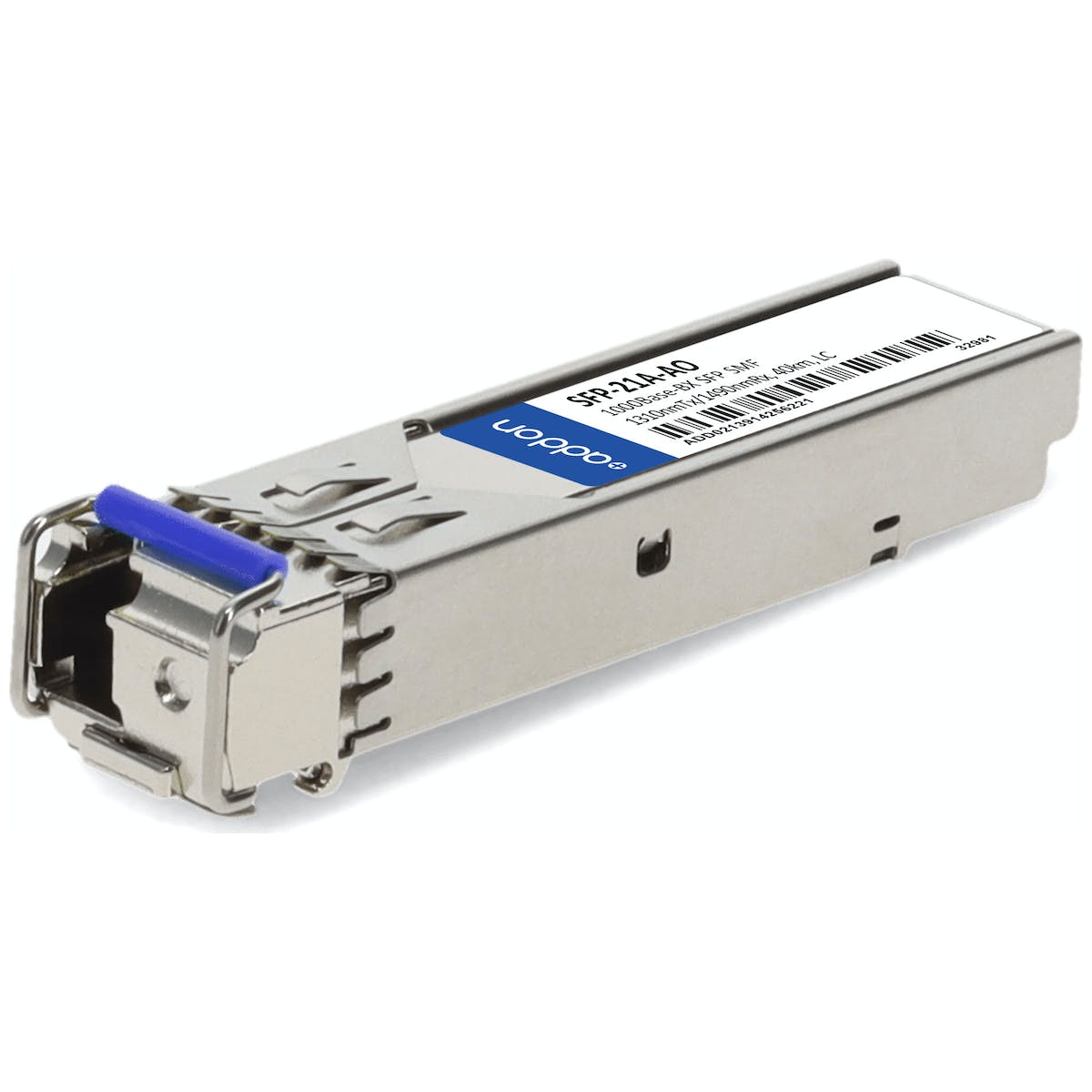 AddOn Rad SFP-21A Compatible TAA Compliant 1000Base-BX SFP Transceiver (SMF, 1310nmTx/1490nmRx, 40km, LC) SFP-21A-AO