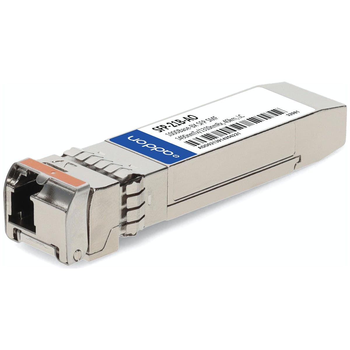 AddOn Rad SFP-21B Compatible TAA Compliant 1000Base-BX SFP Transceiver (SMF, 1490nmTx/1310nmRx, 40km, LC) SFP-21B-AO