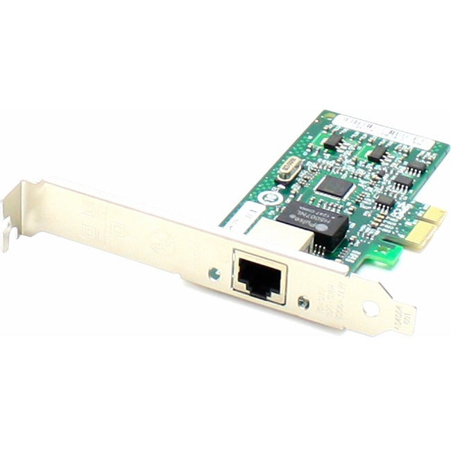 AddOn Syba SI-PEX24038 Comparable 10/100/1000Mbs Single Open RJ-45 Port 100m PCIe x4 Network Interface Card SI-PEX24038-AO