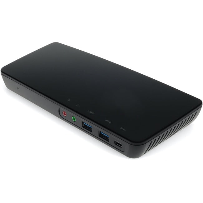 AddOn USB 3.1 (C) to USB 3.1 (C) PD, 2x USB 3.0 (A), 2x USB 2.0 (A), USB 3.1 (C), HDMI 4K, 2x Displayport 4K, RJ-45, Audio, and Mic Black Docking Station HMDK318PD