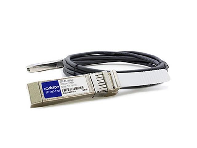 AddOn Voltaire CBL-00242 Compatible TAA Compliant 10GBase-CU SFP+ to SFP+ Direct Attach Cable (Passive Twinax, 5m) CBL-00242-AO