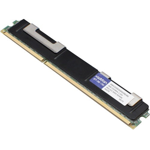 AddOn AM1333D3SR4VRB/8G x1 JEDEC Standard Factory Original 8GB DDR3-1333MHz Registered ECC Single Rank x4 1.35V 240-pin CL9 Very Low Profile RDIMM