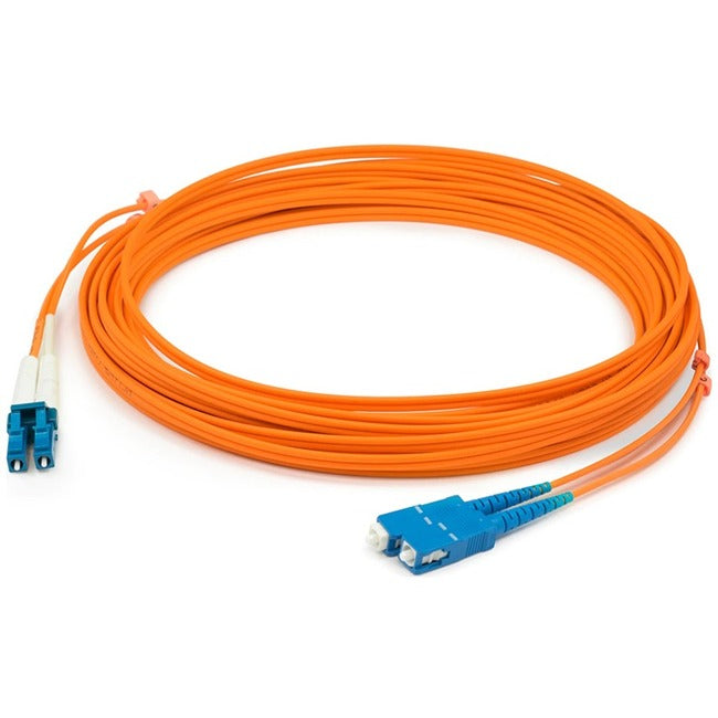 AddOn Fiber Optic Duplex Patch Network Cable ADD-SC-LC-15M5OM2
