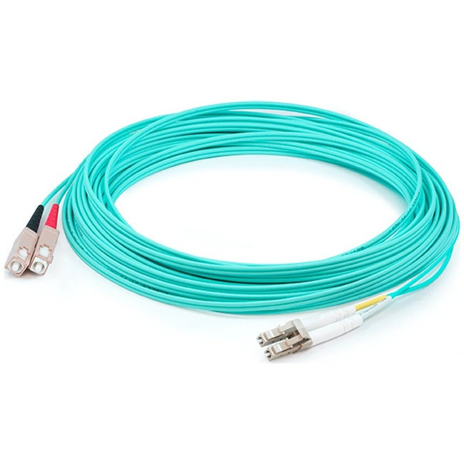 AddOn Fiber Optic Duplex Patch Network Cable ADD-SC-LC-37M5OM4