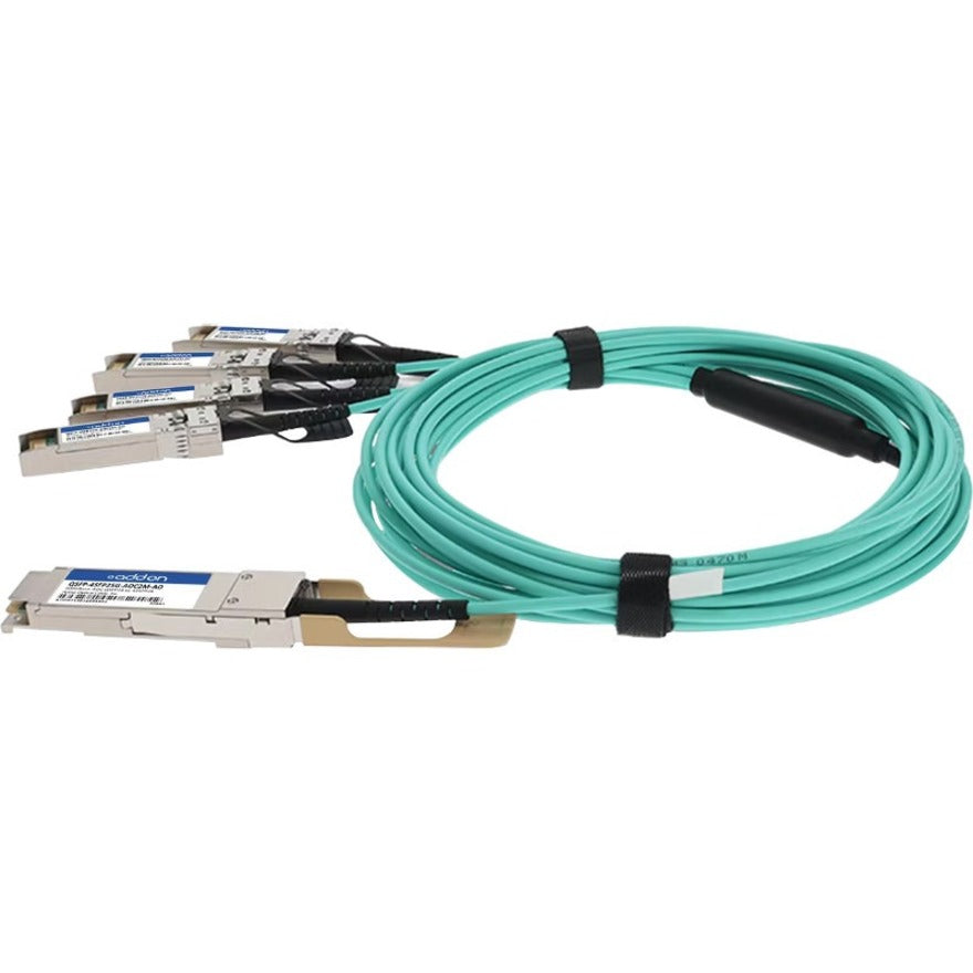 AddOn Fiber Optic Network Cable QSFP-4SFP25GAOC2M-AO