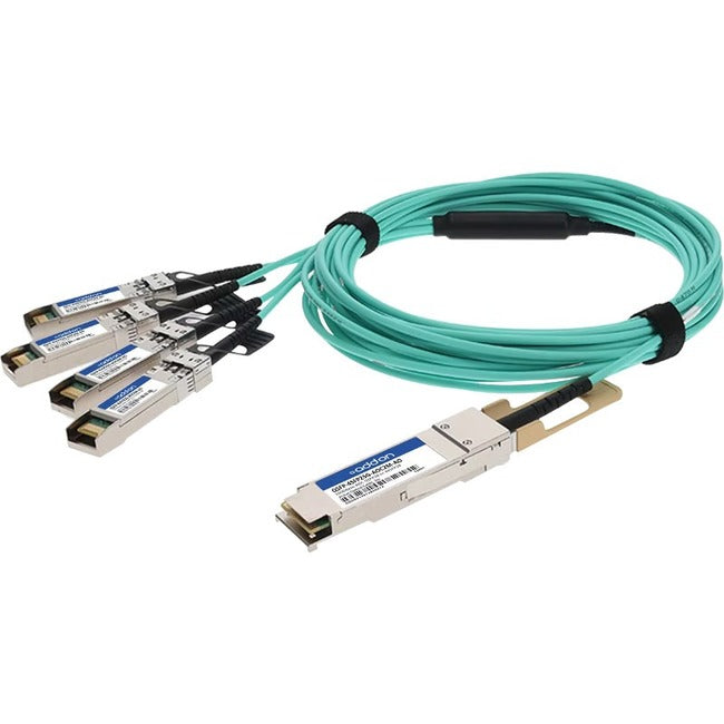 AddOn Fiber Optic Network Cable QSFP-4SFP25GAOC2M-AO