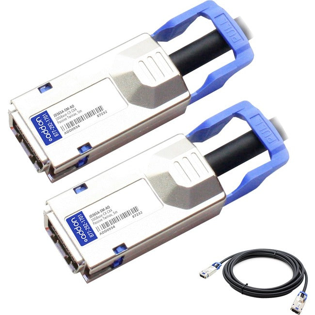 AddOn HP Compatible 10GBase-CX CX4 to CX4 Direct Attach Cable (Passive Twinax, 5m) JD365A-5M-AO