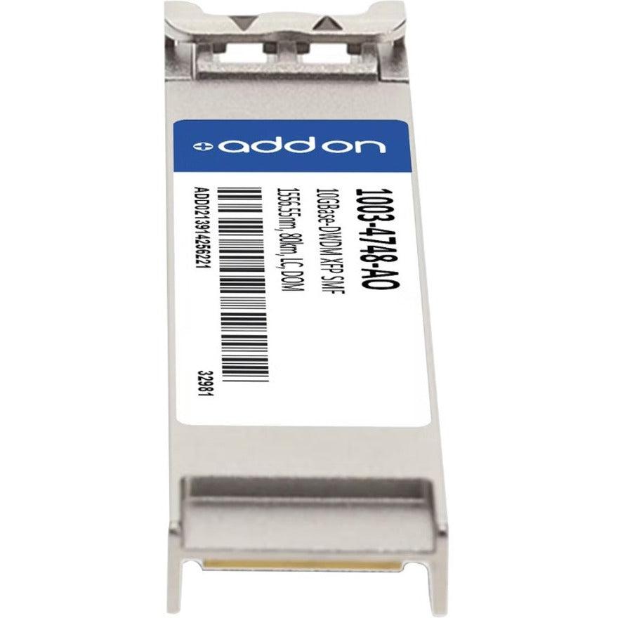Addon Networks 1003-4748-Ao Network Transceiver Module Fiber Optic 10000 Mbit/S Xfp 1556.55 Nm