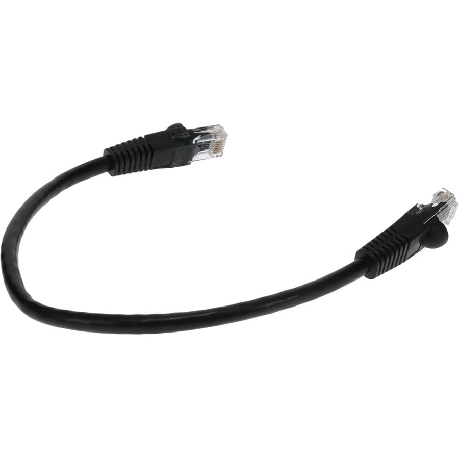 Addon Networks Add-1Fcat6-Bk Networking Cable Black 0.3 M U/Utp (Utp)