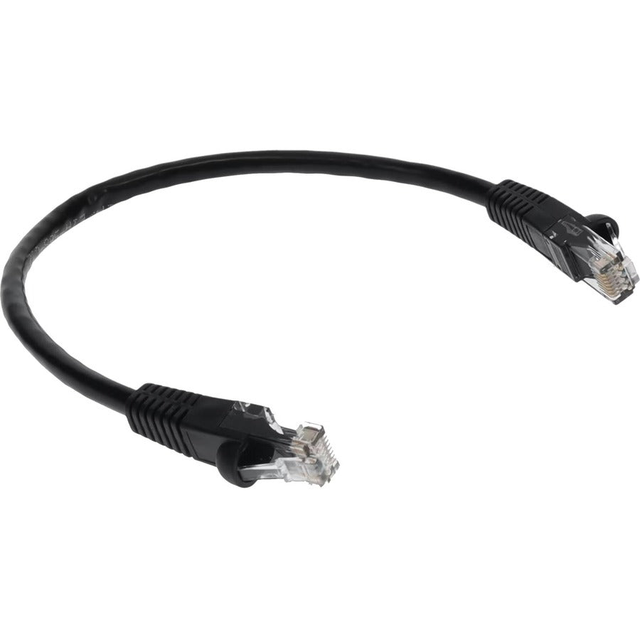 Addon Networks Add-1Fcat6-Bk Networking Cable Black 0.3 M U/Utp (Utp)