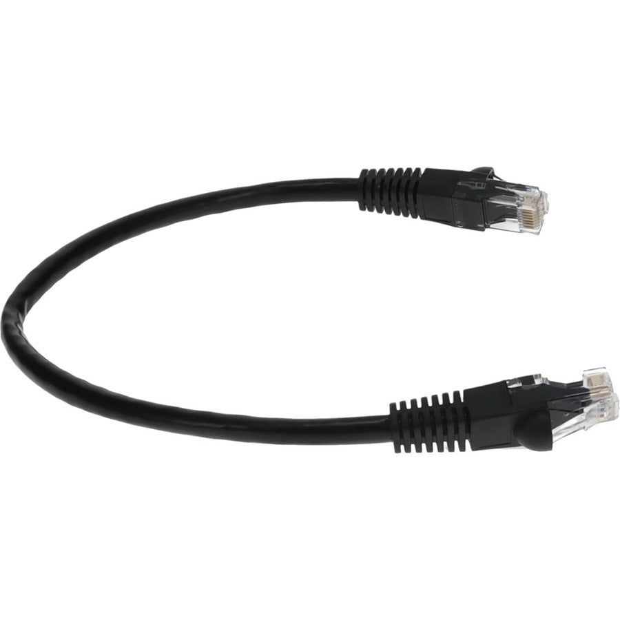 Addon Networks Add-7Fcat6-Bk Networking Cable Black 2.13 M Cat6 U/Utp (Utp)