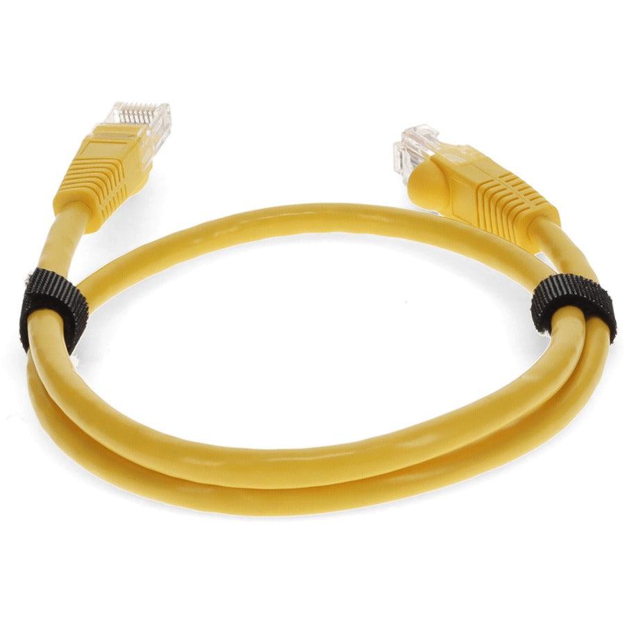 Addon Networks Add-7Fcat6A-Yw Networking Cable Yellow 2.13 M Cat6A U/Utp (Utp)