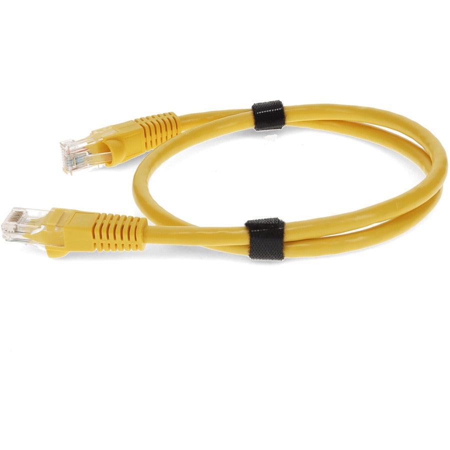 Addon Networks Add-7Fcat6A-Yw Networking Cable Yellow 2.13 M Cat6A U/Utp (Utp)