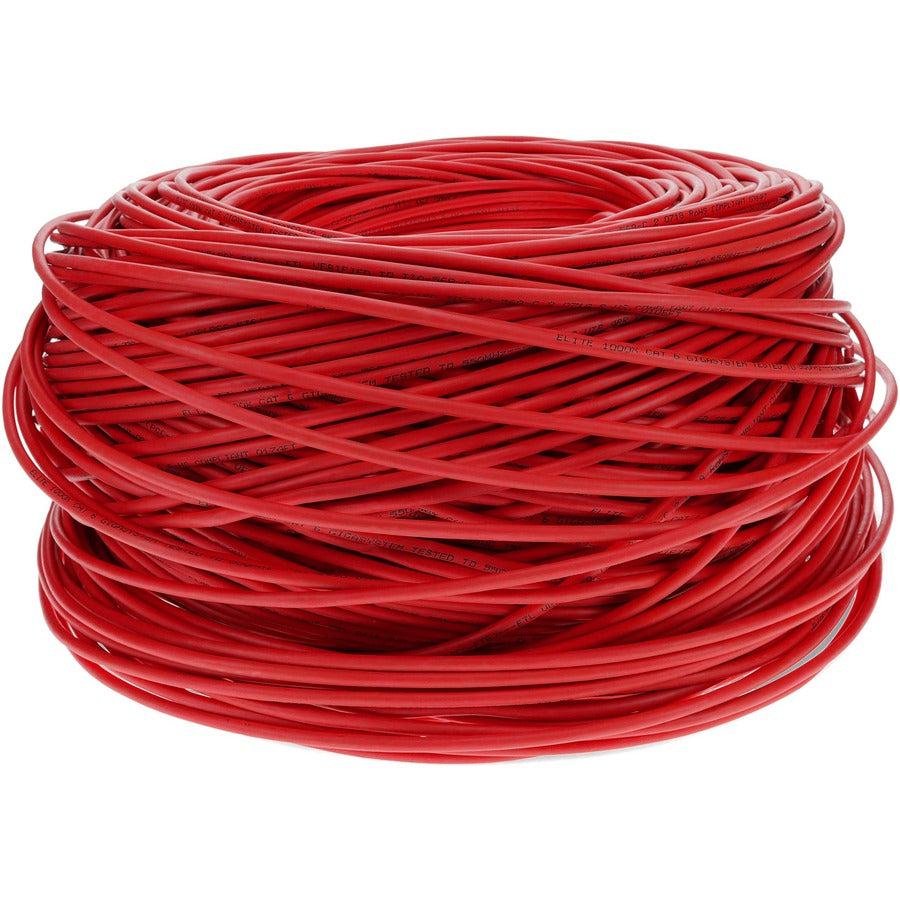 Addon Networks Add-Cat61Ks-Rd Networking Cable Red 304.8 M Cat6 S/Utp (Stp)