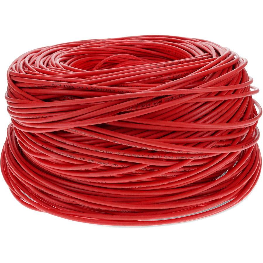 Addon Networks Add-Cat61Ks-Rd Networking Cable Red 304.8 M Cat6 S/Utp (Stp)