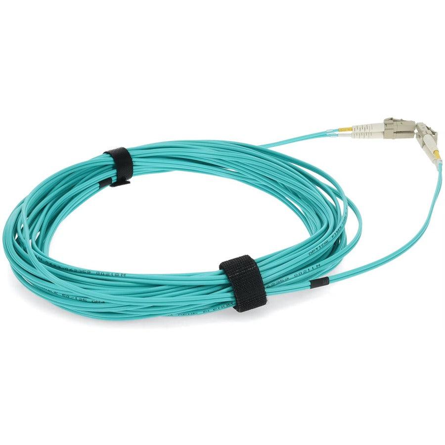 Addon Networks Add-Lc-Lc-10M5Om4P Fibre Optic Cable 10 M Om4 Aqua Colour