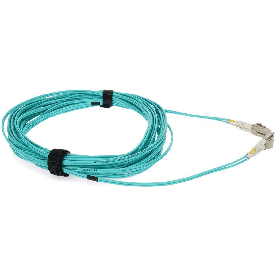 Addon Networks Add-Lc-Lc-10M5Om4P Fibre Optic Cable 10 M Om4 Aqua Colour