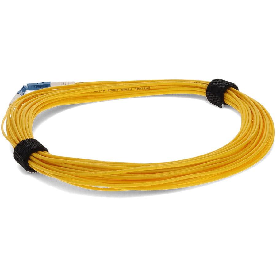 Addon Networks Add-Lc-Lc-19Ms9Smf Fibre Optic Cable 19 M Ofnr Os2 Yellow