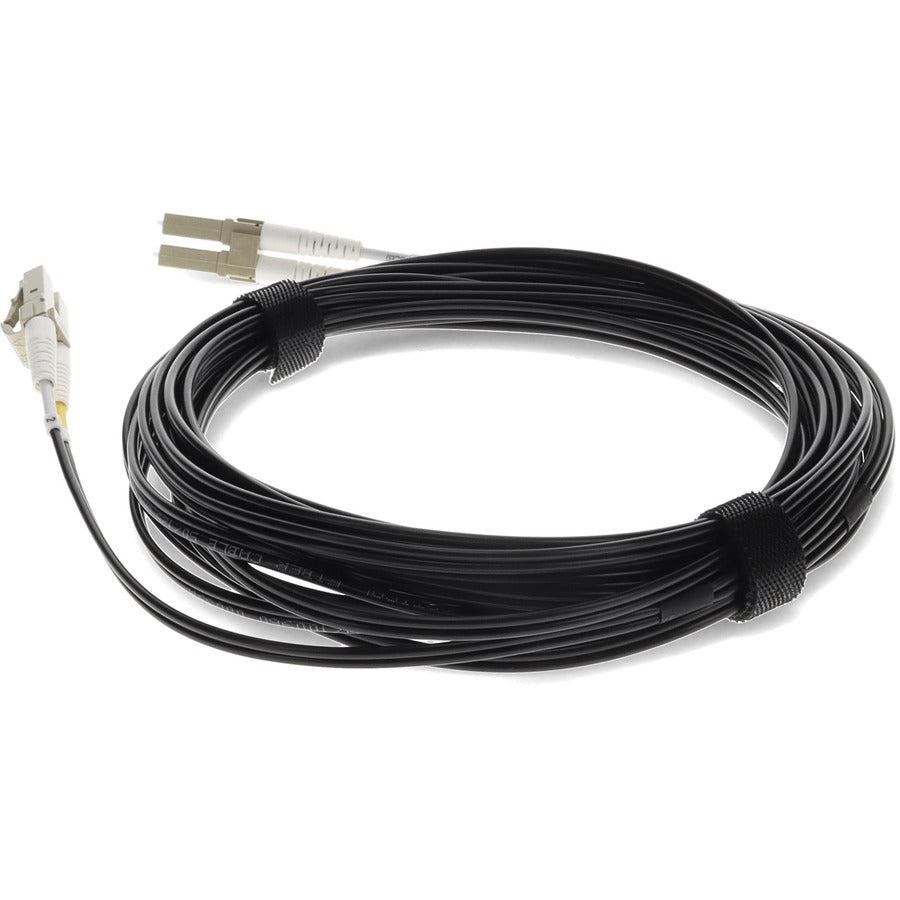 Addon Networks Add-Lc-Lc-1M5Om4-Bk Fibre Optic Cable 1 M Ofnr Om4 Black