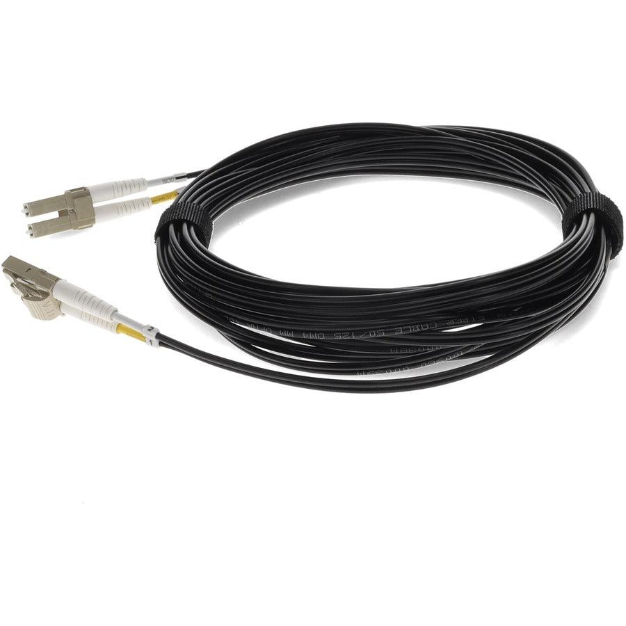 Addon Networks Add-Lc-Lc-1M5Om4-Bk Fibre Optic Cable 1 M Ofnr Om4 Black
