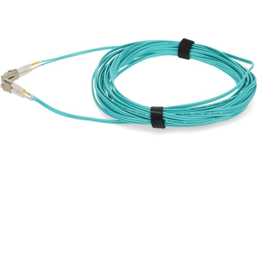 Addon Networks Add-Lc-Lc-5M5Om4P Fibre Optic Cable 5 M Om4 Aqua Colour