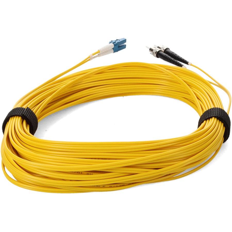 Addon Networks Add-St-Lc-34M9Smf Fibre Optic Cable 34 M 2X Lc 2X St Ofnr Os2 Yellow