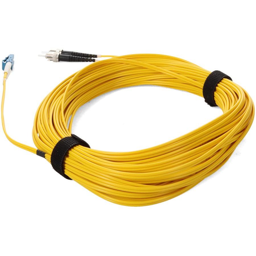 Addon Networks Add-St-Lc-34M9Smf Fibre Optic Cable 34 M 2X Lc 2X St Ofnr Os2 Yellow