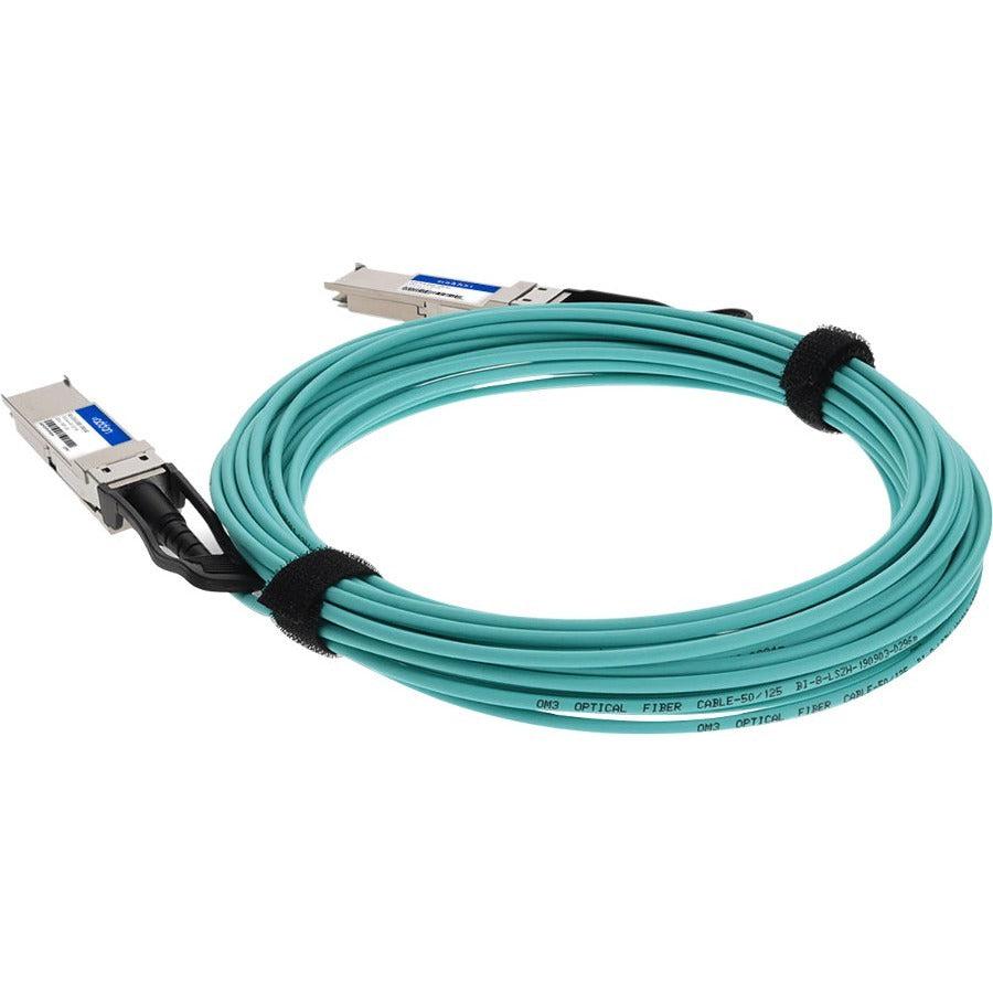 Addon Networks Aoc-Q-Q-200G-10M-Ao Infiniband Cable Qsfp56 Aqua Colour