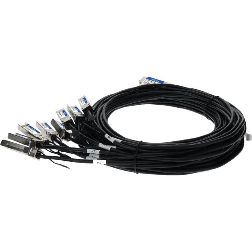 Addon Networks Cab-O-8S-200G-2M-Ao Infiniband Cable Osfp 8Xsfp28 Black, Silver