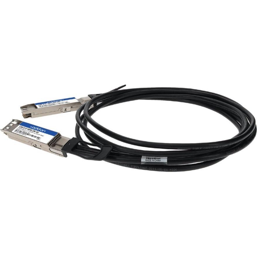 Addon Networks Cab-O-O-400G-2M-Ao Infiniband Cable Osfp Black, Silver