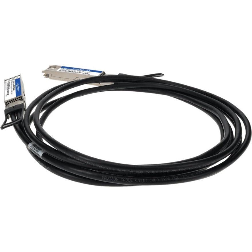 Addon Networks Cab-O-O-400G-3M-Ao Infiniband Cable Osfp Black, Silver