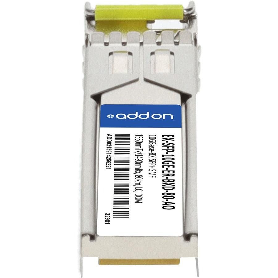 Addon Networks Ex-Sfp-10Ge-Er-Bxd-80-Ao Network Transceiver Module Fiber Optic 10000 Mbit/S Sfp+ 1550 Nm