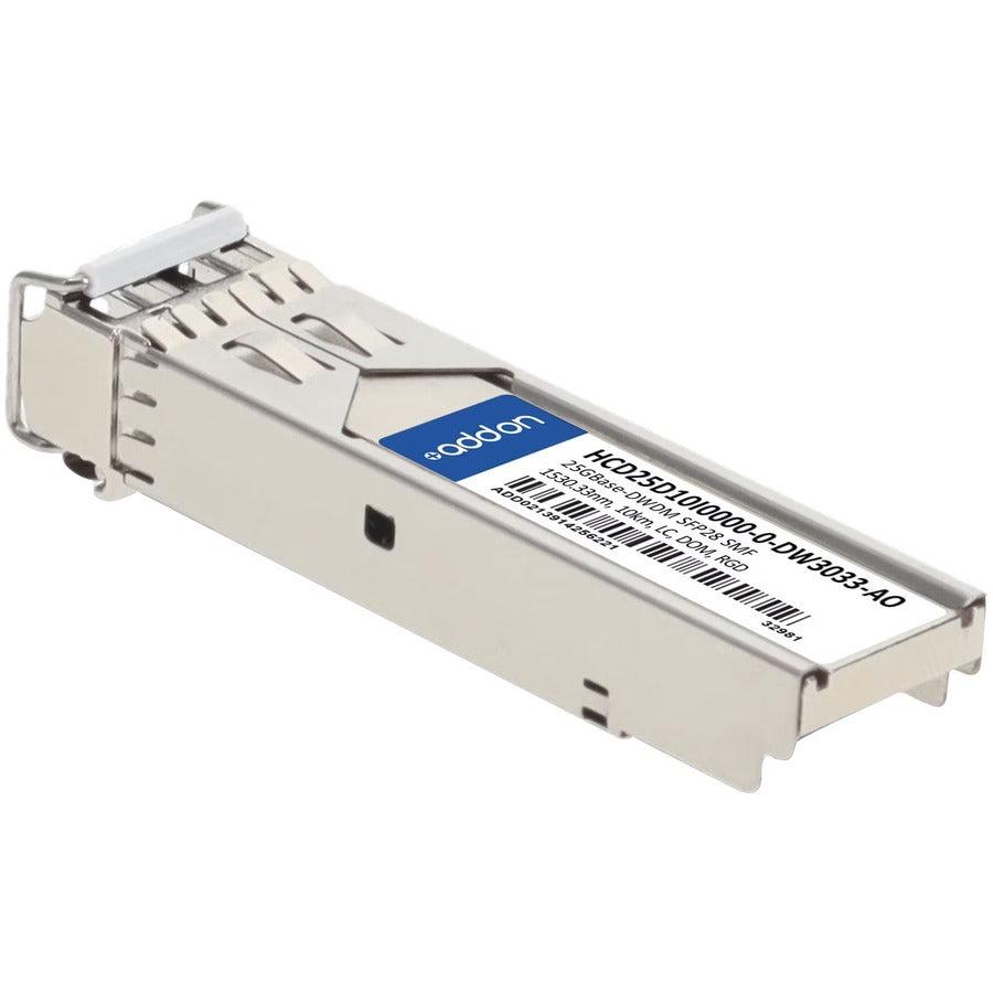 Addon Networks Hcd25D10I0000-0-Dw3033-Ao Network Transceiver Module Fiber Optic Sfp28 1530.33 Nm