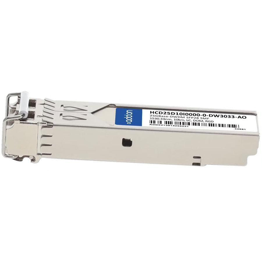 Addon Networks Hcd25D10I0000-0-Dw3033-Ao Network Transceiver Module Fiber Optic Sfp28 1530.33 Nm
