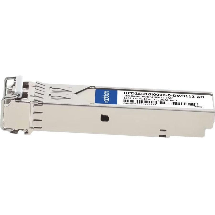 Addon Networks Hcd25D10I0000-0-Dw3112-Ao Network Transceiver Module Fiber Optic Sfp28 1531.12 Nm