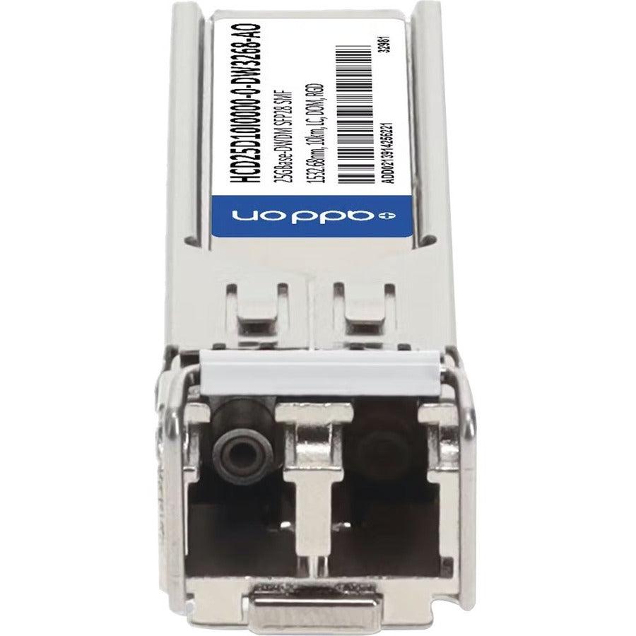 Addon Networks Hcd25D10I0000-0-Dw3268-Ao Network Transceiver Module Fiber Optic Sfp28 1532.68 Nm