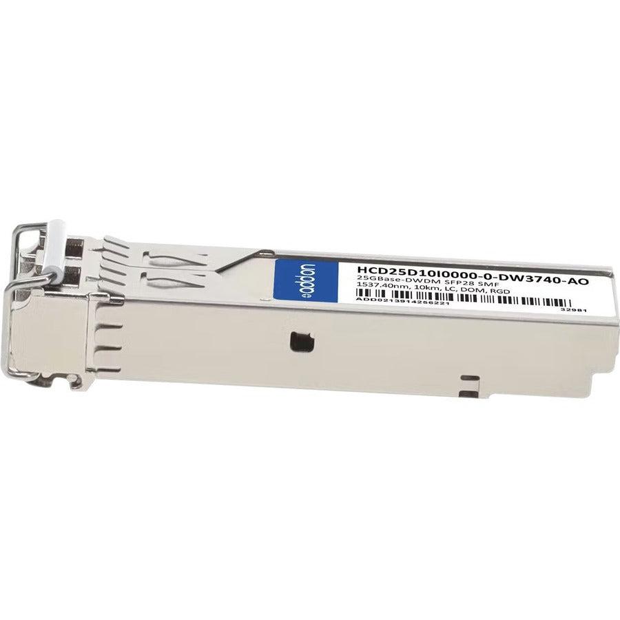 Addon Networks Hcd25D10I0000-0-Dw3740-Ao Network Transceiver Module Fiber Optic Sfp28 1537.4 Nm