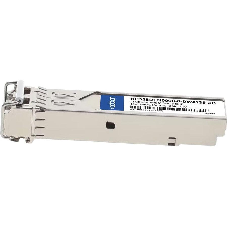 Addon Networks Hcd25D10I0000-0-Dw4135-Ao Network Transceiver Module Fiber Optic Sfp28 1541.35 Nm